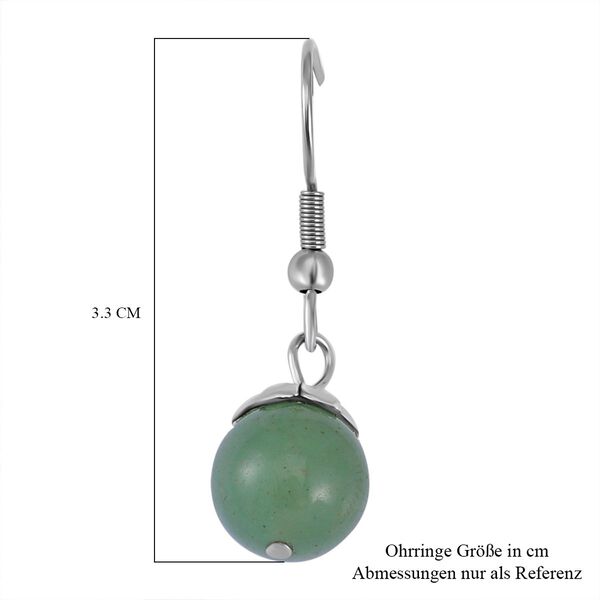 Grüner Aventurin Schmuckset  Legierung Antik-silber-Plattierung ca. 305.00 ct image number 8