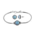 Royal Bali Kollektion - Larimar Schmuckset - 7 ct. image number 0