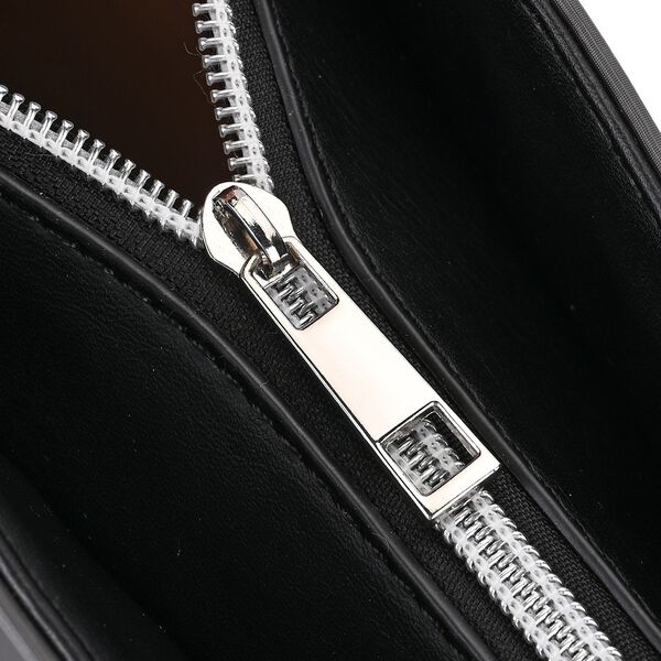 Praktischer Shopper mit verstellbarem Riemen, Schwarz image number 7