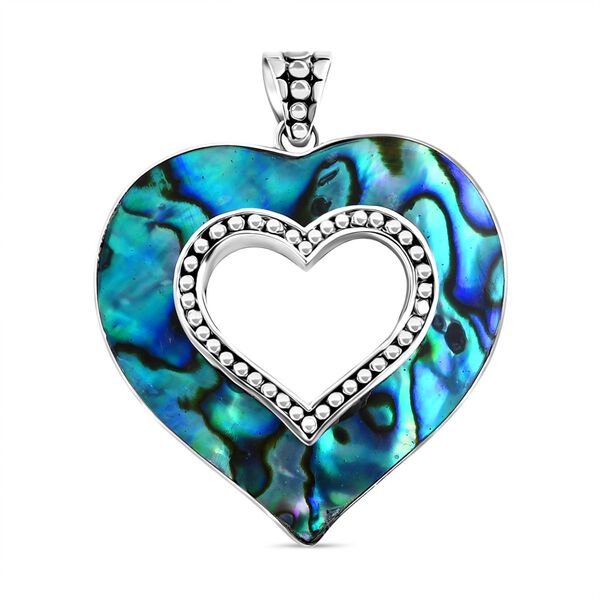 D'Joy Abalone Muschel Herz Anh&auml;nger