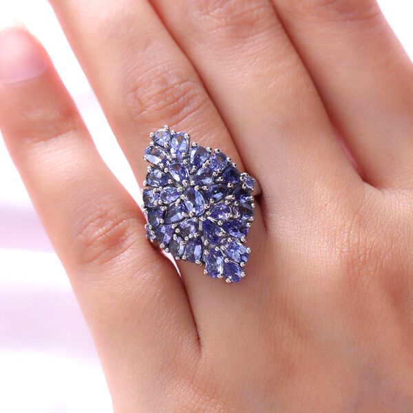 Tansanit Ring - 4,79 ct. image number 3