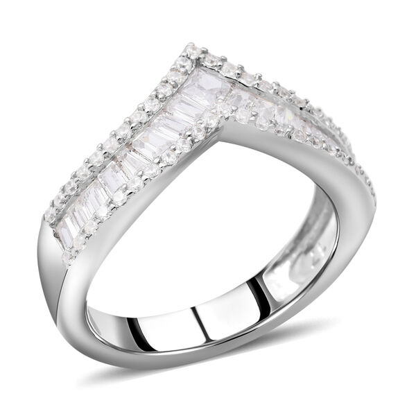 Lustro Stella - Wei&szlig;er Zirkonia-Ring, 925 Silber rhodiniert  ca. 1,95 ct image number 2