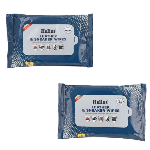 10er-Pack, Leder und Sneaker Reinigungstücher image number 0