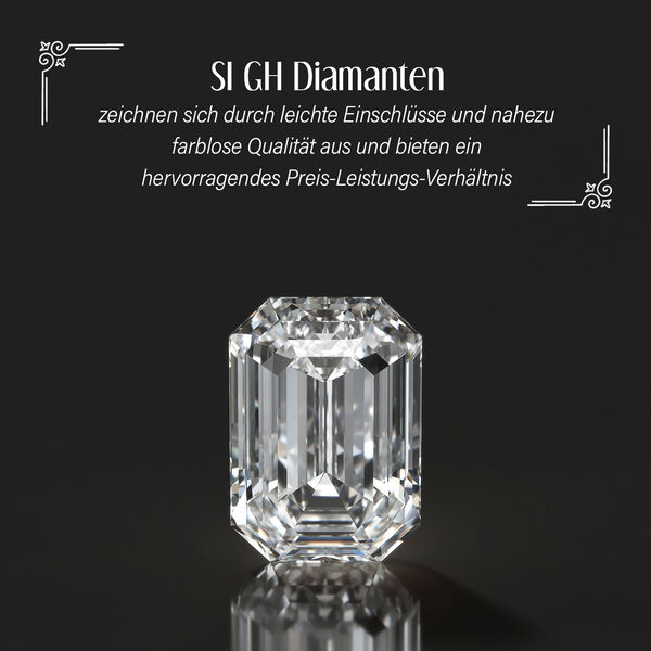 New York Kollektion- SI GH Diamant Ohrringe in 585 Gold - 1 ct. image number 3