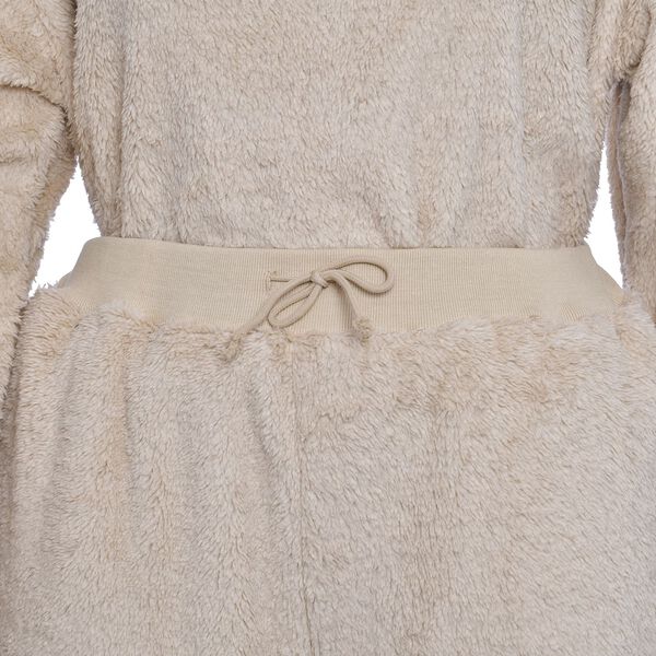 One Fit Loungewear - Superweicher Anti-Allergie Mikroflannell, M bis XL, Beige image number 4