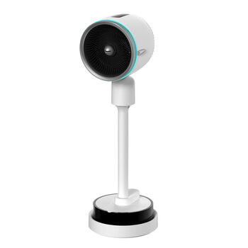 "Warm and cool dual use 120&deg;rotating air supply 3 wind speeds adjustment 2 warm gear power, instant heating Ultrasonic atomization, warm but not dry UV light for sterilization 2 colors lights (cool-blue, warm-red) Remote controlled Heating wire element Do