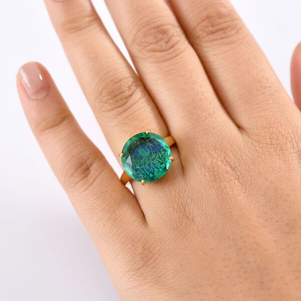 D’Joy Pfau Triplett Quarz Ring - 11,80 ct. image number 3