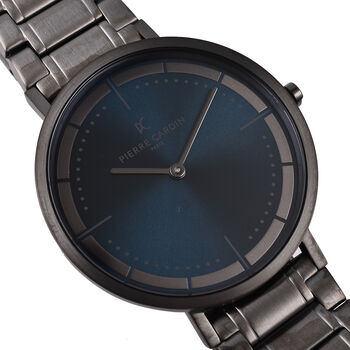 Pierre Cardin - Belleville Park, 41mm, Zifferblattuhr, blau