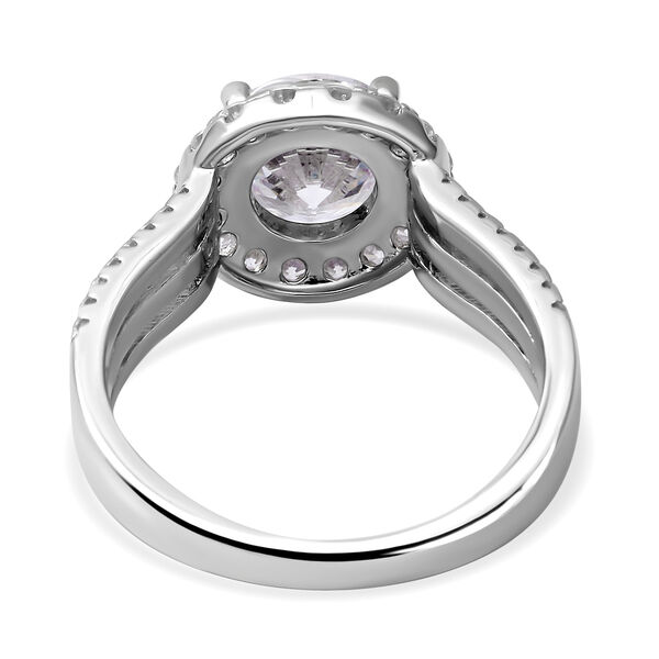 Lustro Stella - Weißer Zirkonia-Ring, 925 Silber rhodiniert  ca. 1,52 ct image number 4