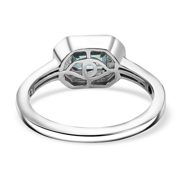 D'Joy AAA blauer und wei&szlig;er Zirkon Ring - 1,35 ct. image number 6