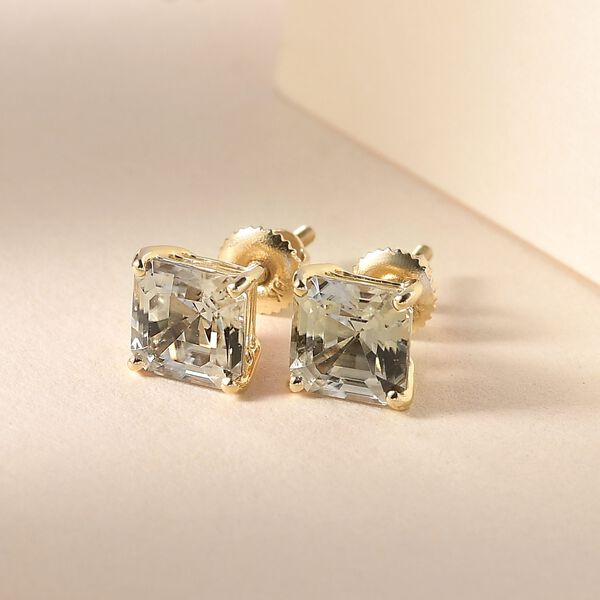 ILIANA - AAA Turkizit Ohrstecker - 2,53 ct. image number 2