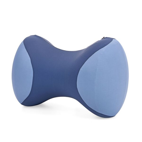 Memory-Schaum-Kniekissen f&uuml;r Seitenschl&auml;fer, 36x23x18cm, Blau image number 2