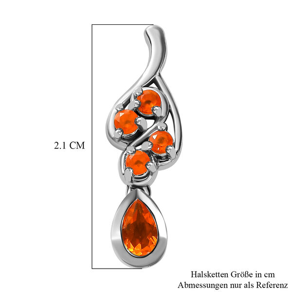 Vivid Salamanca Feueropal Ohrringe image number 10