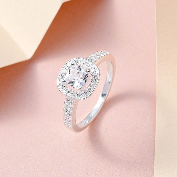 Lustro Stella - Zirkonia Ring, 925 Silber (Gr&ouml;&szlig;e 16.00) ca. 1,62 ct image number 2