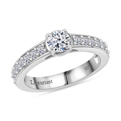 LUXURIANT DIAMOND- SGL zertifizierter VS-EF Labor Diamant Ring - 1 ct. image number 4