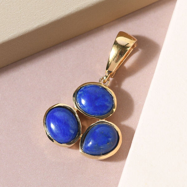 Lapislazuli-Anhänger - 6,93 ct. image number 3