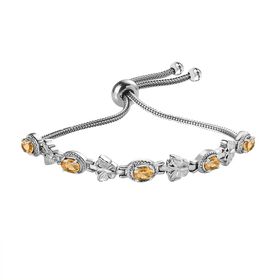 Citrin 26,75cm Armband - 2,34 ct.