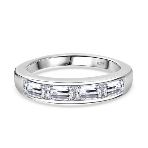 Moissanit Ring 925 Silber (Größe 18.00) ca. 1,12 ct image number 0