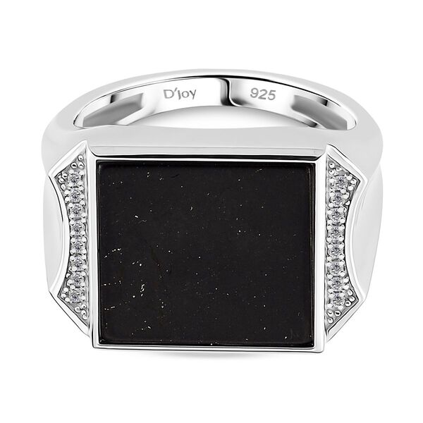 D'Joy Shungit und Topas Ring - 25,32 ct.