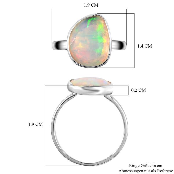 Nat&uuml;rlicher, &auml;thiopischer Welo Opal-Ring - 1,56 ct. image number 7