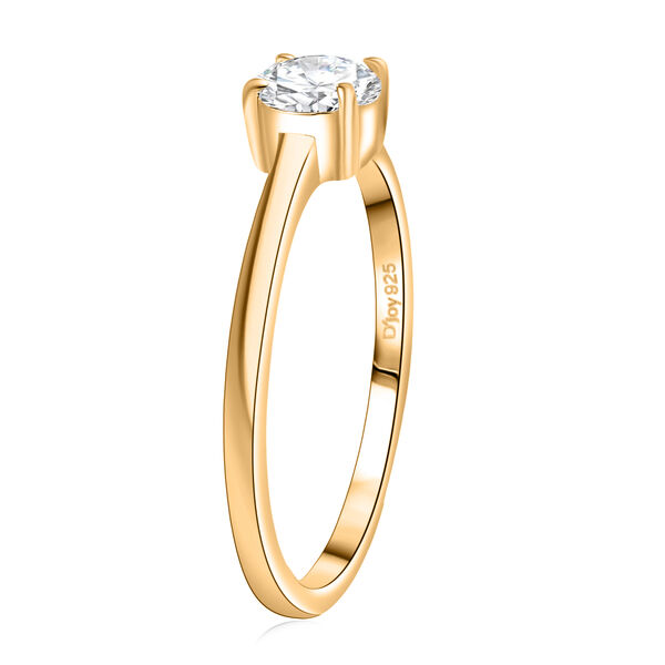 D'Joy Moissanit Schmuckset, 925 Silber vergoldet - 1,34 ct. image number 4