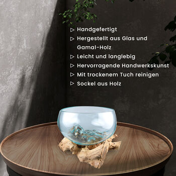 Jardin de Bali - Handgefertigte Deko-Schale