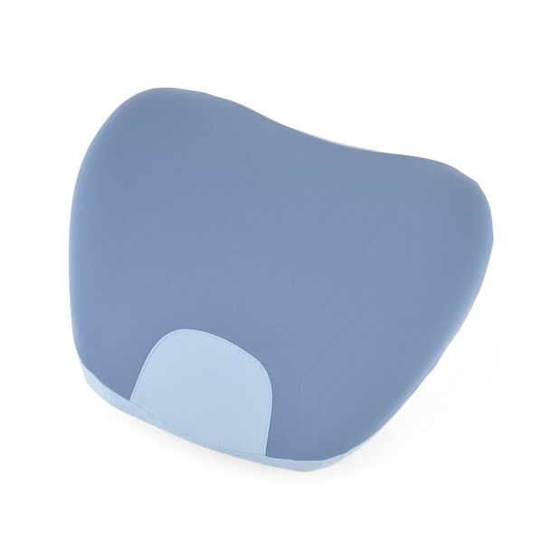 LIVMORE R&uuml;ckenst&uuml;tzkissen, viskoelastischer Schaum, k&uuml;hlender Stoff, 40x34,5x11cm, Blau image number 3