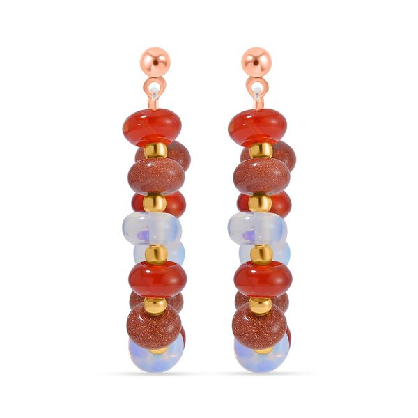 Multi Edelstein Ohrringe- 59 ct.