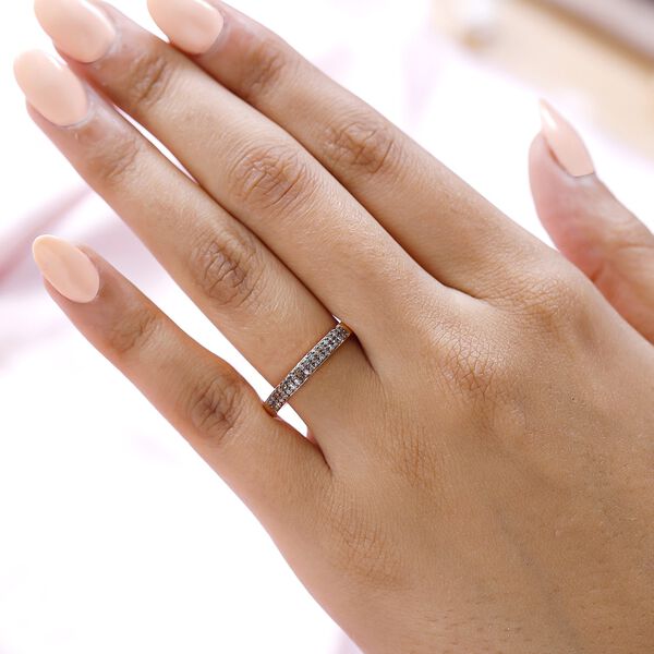 Nat&uuml;rlicher Champagner Diamant-Ring - 0,20 ct. image number 3