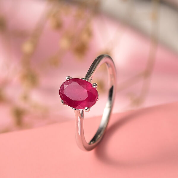 D'Joy afrikanischer Rubin Ring - 1,55 ct. image number 1