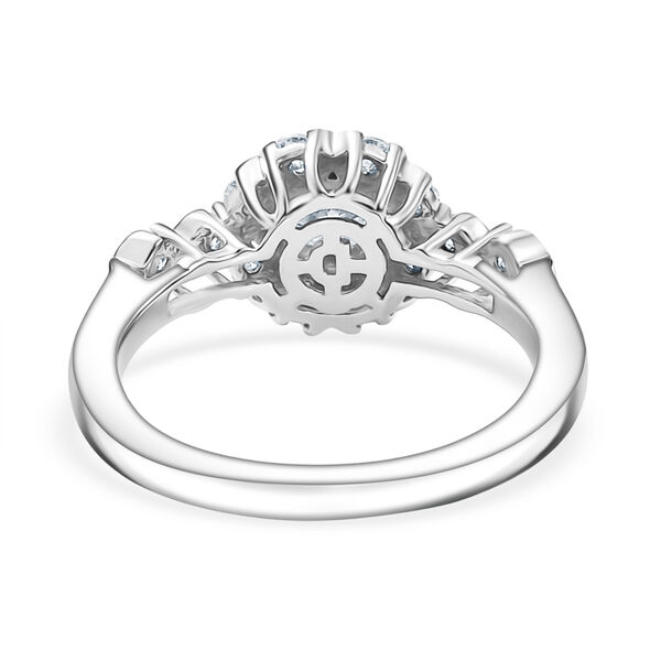 D&rsquo;Joy Moissanit zweifarbiger Ring - 0,74 ct. image number 6