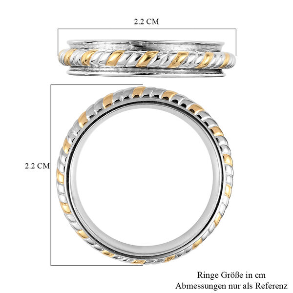 Zweifarbiger Spinning-Ring image number 7