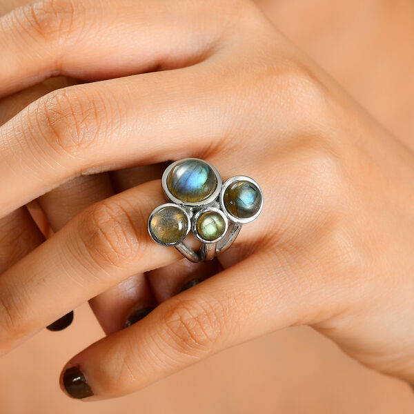 Labradorit Ring - 9,79 ct. image number 2