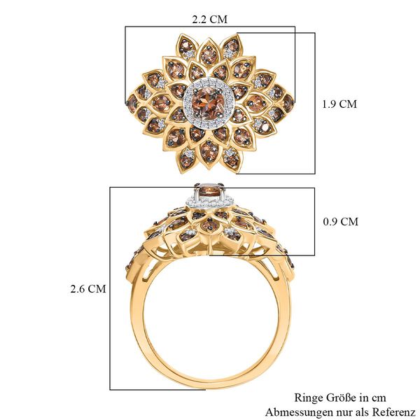 D'Joy AA Andalusit und Moissanit Ring - 1 ct. image number 7