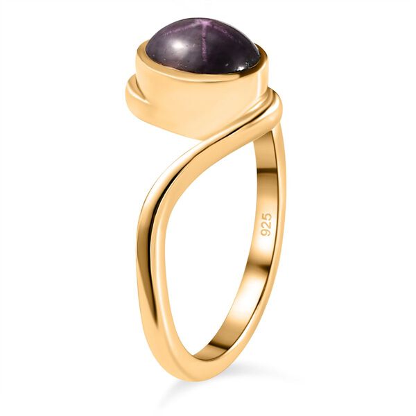 Solitär Sternrubin Bypass Ring - 2,52 ct. image number 5