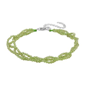 Peridot Armband, 18 +5 cm - 17,50 ct.