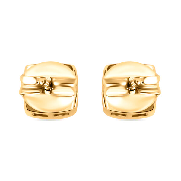 Tansanit Ohrringe, 925 Silber 750 Gelbgold Vermeil - 1,13 ct. image number 5