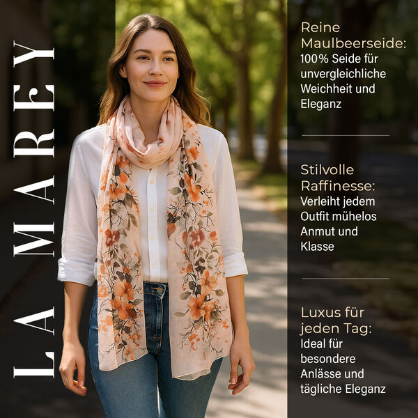 Chaos by Elsie Echtleder Crossbody Tasche im Doppel-Rhomboid-Design mit RFID-Schutz und Mini-Taschenlampe und LA MAREY Schal aus 100% Maulbeerseide image number 13