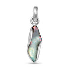 Natürlicher, äthiopischer Welo Opal-Anhänger, 925 Silber ca. 4,68 ct