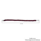 Rhodolith Granat-Armband, 19 cm - 40,73 ct. image number 4