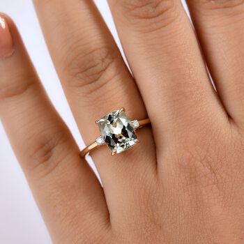 AAA Turkizit, Wei&szlig;er Diamant Ring 585 Gold (Gr&ouml;&szlig;e 17.00) ca. 3,60 ct