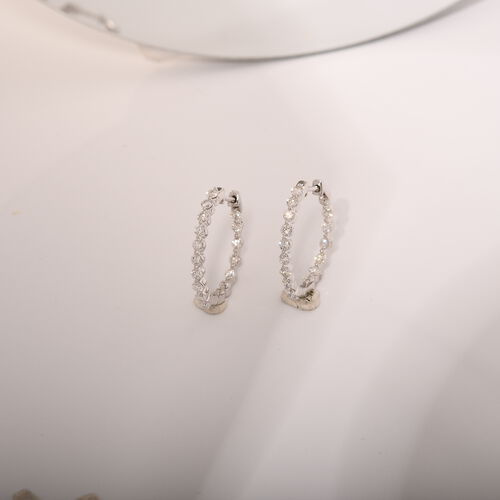 LUXURIANT DIAMOND- SI1-SI2-GH Labor Diamant Ohrringe - 1,50 ct. image number 11