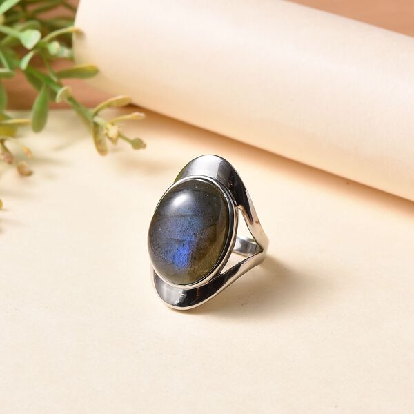 Labradorit Ring - 16,74 ct. image number 2