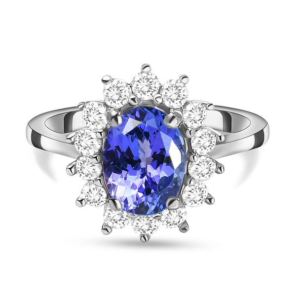 RHAPSODY AAAA Tansanit und VS EF Diamant-Ring - 3,84 ct.
