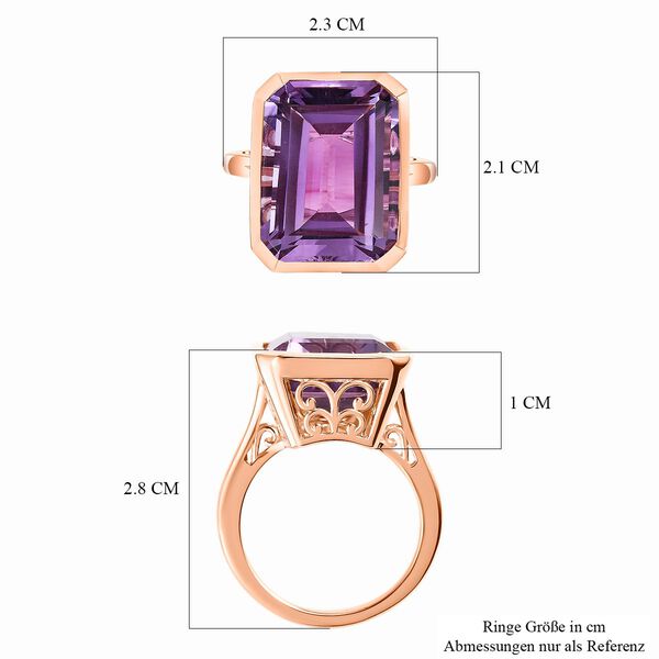 Rose De France Amethyst-Ring - 15,34 ct. image number 7