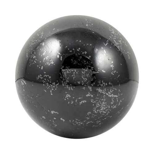 Schwarze Turmalin Sphäre, Handschmeicher - Medium - ca. 1255 cts. image number 0