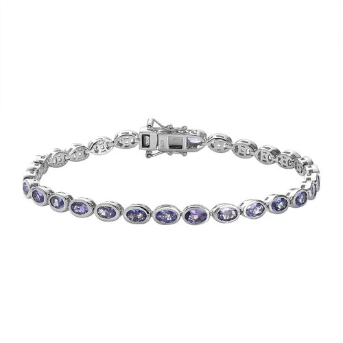 Tansanit Armband, 19 cm - 6,41 ct. image number 0