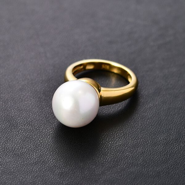 Süßwasserperle Ring - 17,92 ct. image number 2