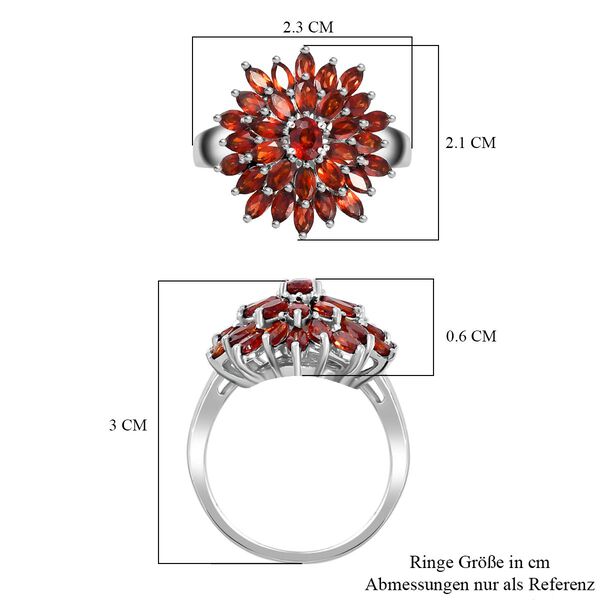Mosambik Granat Ring - 3,25 ct. image number 7