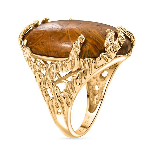 EverTrue Skript Stein Ring - 21,79 ct. image number 5